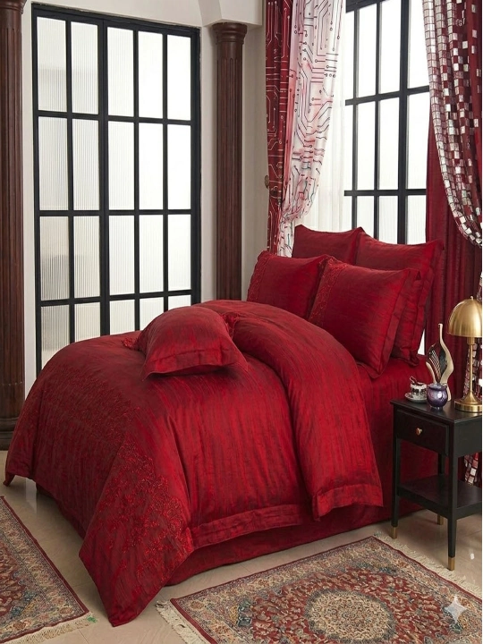 Ikki kishilik karavot uchun pastel choyshablar to‘plami, atlas mato