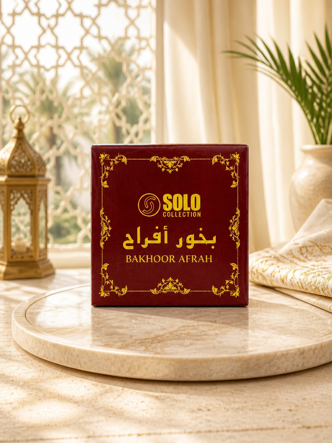 Bahur Solo collection Bakhoor, arab tutatqi, Dubayda ishlab chiqarilgan, 40 g - 