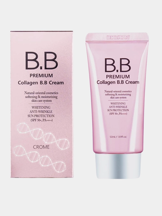 Crome BB Premium Collagen — BB-крем с коллагеном для идеального тона и увлажнения
