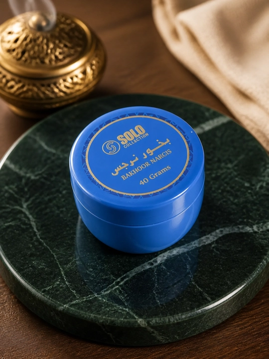 Bahur Solo collection Bakhoor, arab tutatqi, Dubayda ishlab chiqarilgan, 40 g