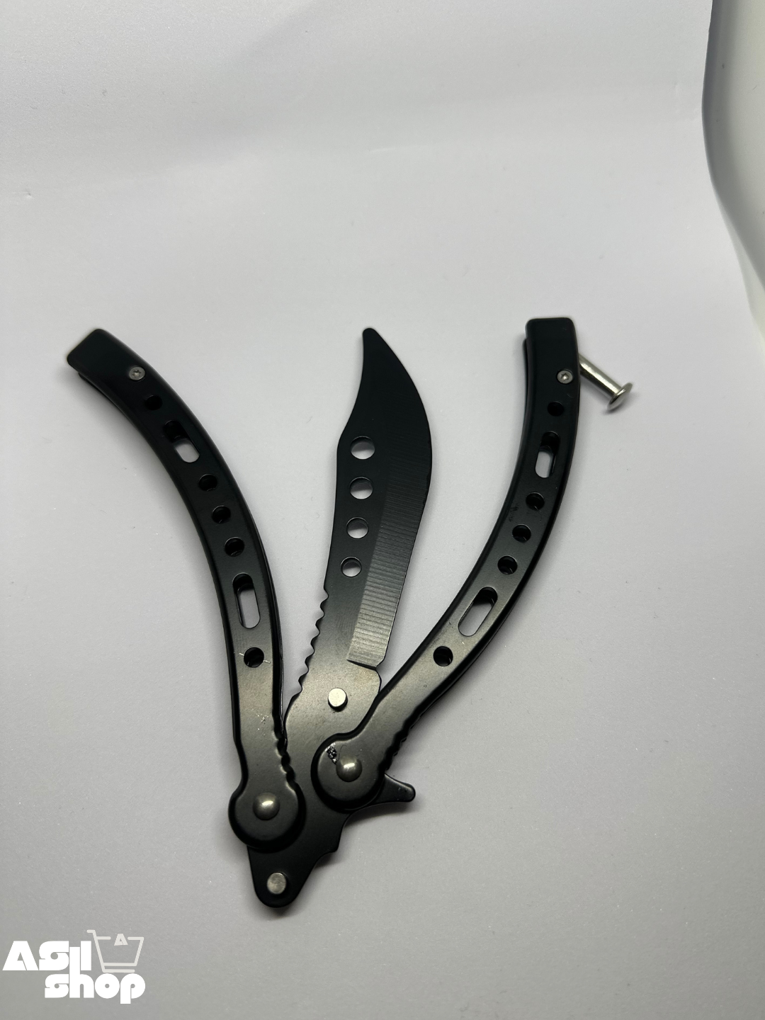 Metall tutqichli yig'iladigan kapalak pichog'ini o'rgatish, CSGO butterfly
