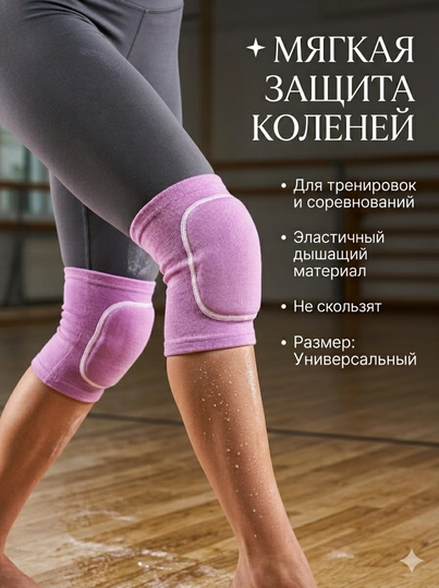 Спортивные наколенники для гимнастики и танцев, волейбольные - 