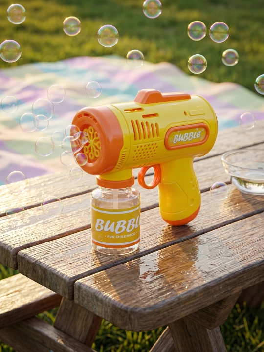 Bubble Gun – rangli sovun pufakchasi chiqaruvchi o‘yinchoq