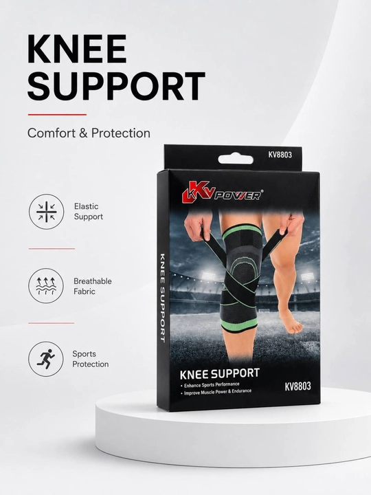 Knee Support KV8803 — надёжный бандаж для колена для спорта и активного образа жизни - 