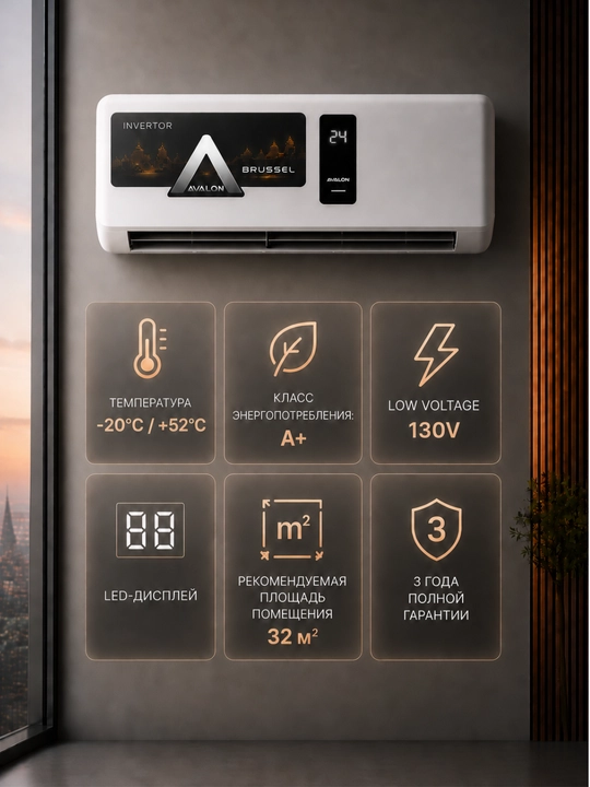 Konditsioner Avalon BRUSSEL Invertor