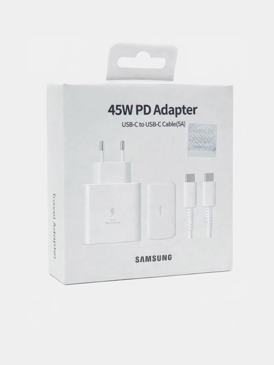 Samsung 45W PD Adapter – мощное и безопасное зарядное устройство