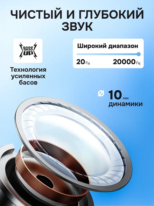 Quloqchinlar  Simsiz Anker Soundcore R50i , Bluetooth 5.3, qora, Android va iOs uchun