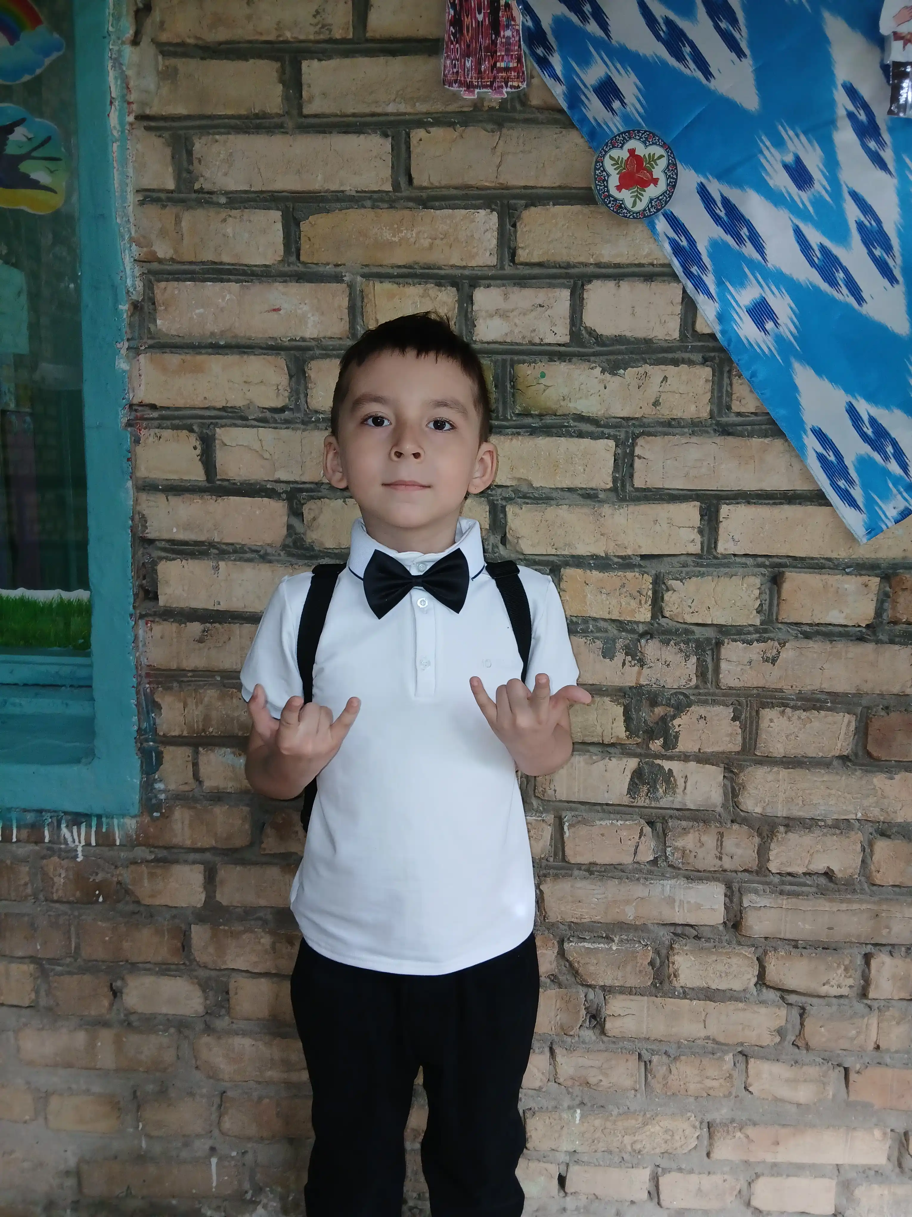 Галстук-бабочка для мальчиков, детская бабочка для школы и праздников