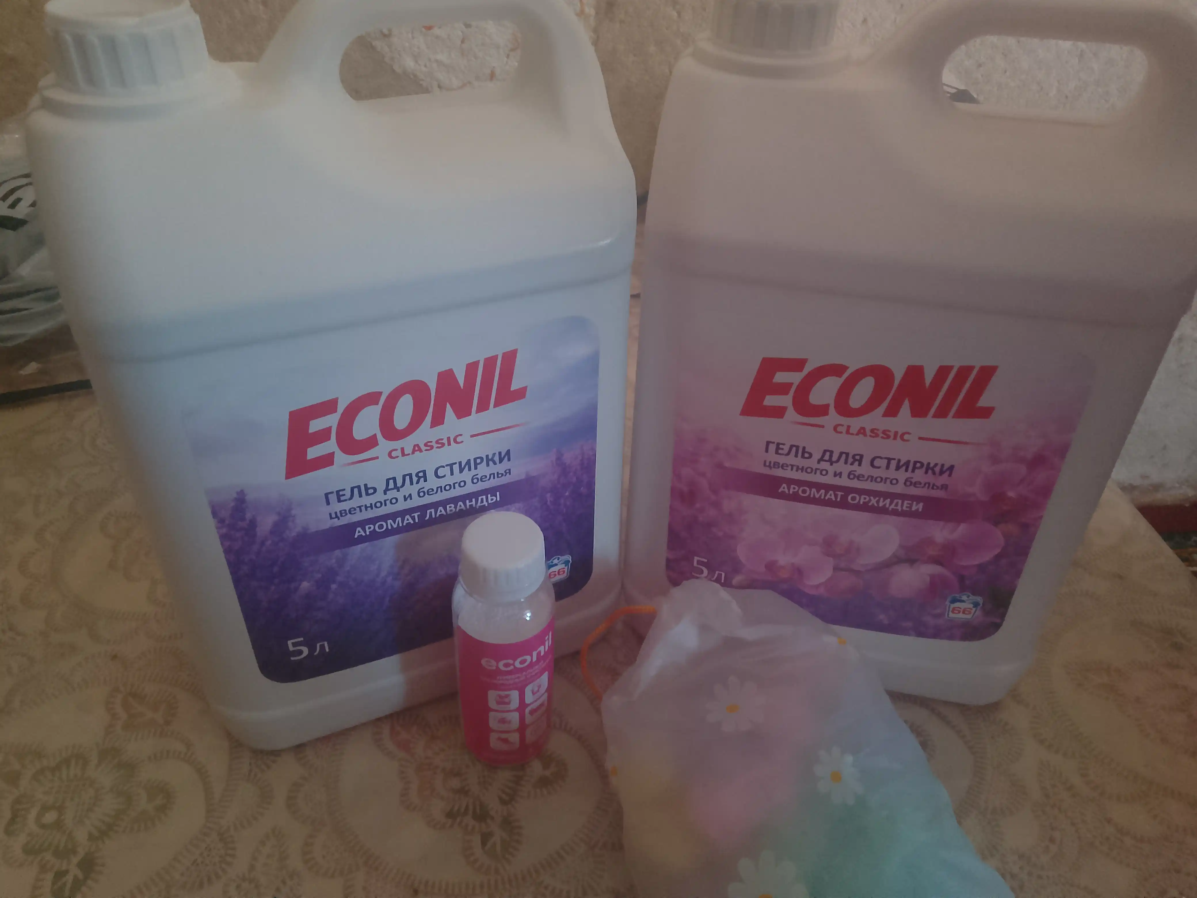 Гель для стирки Econil, 10 л, жидкий стиральный порошок