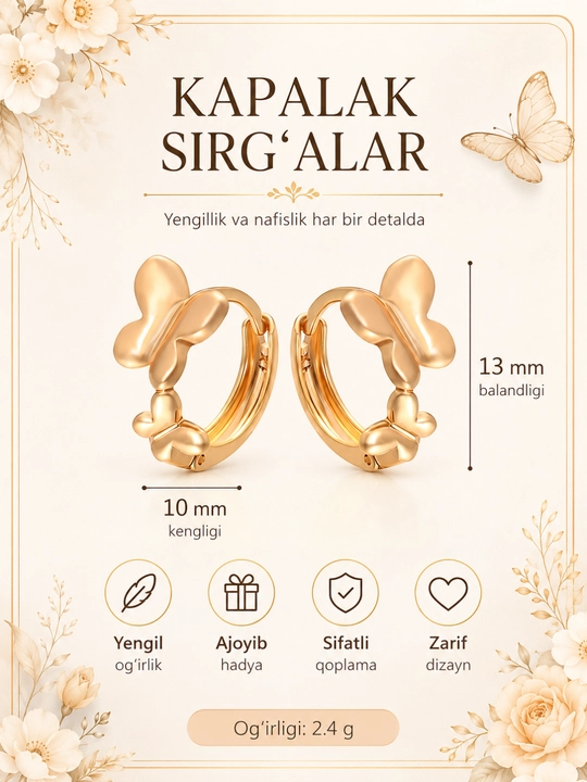 Xuping Jewelry brendining zamonaviy va nafis ziraklari