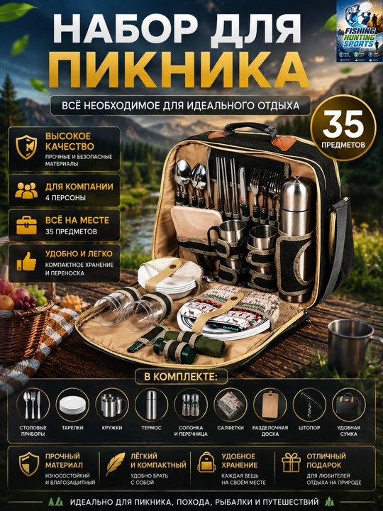 Рюкзак для пикника - 