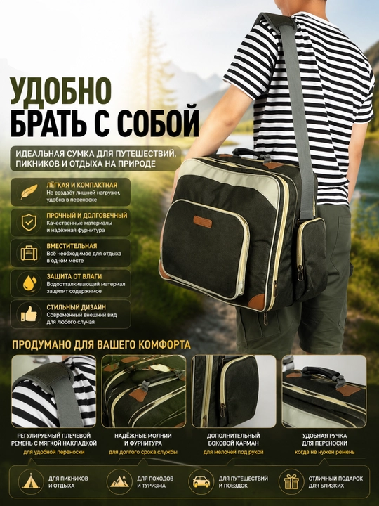 Рюкзак для пикника