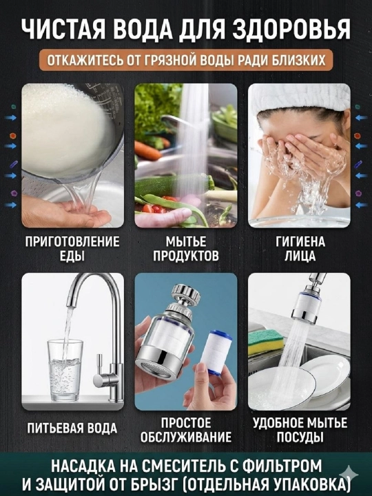 Водоочиститель на кран