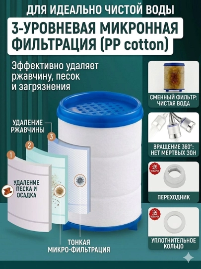 Водоочиститель на кран — SHOPP2-AQUACLEAN360CATTON