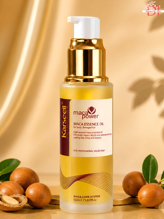Питательное масло для волос Karseell Hair Oil с арганой и мака для гладкости и блеска