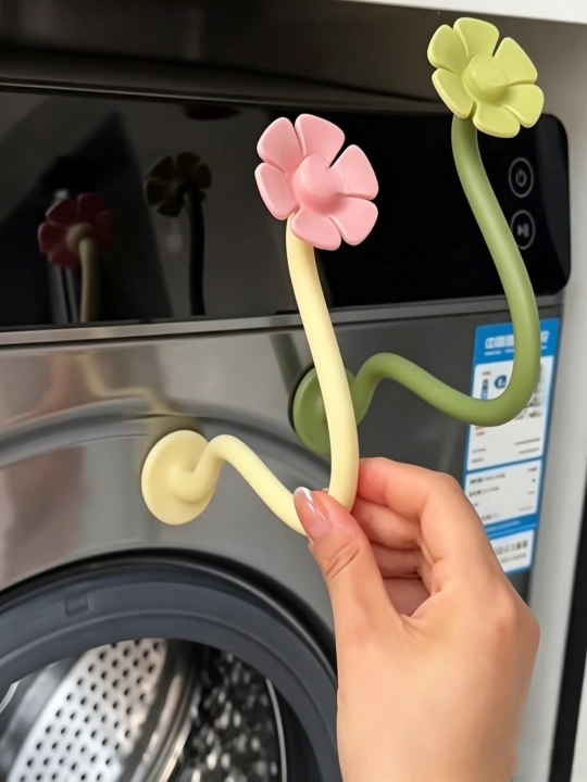 Gulli qisqich – magnitli, kir yuvish mashinasiga, eshik to'xtatgich, plastik