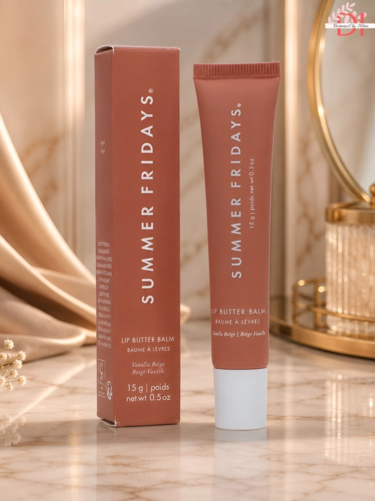 Увлажняющий бальзам для губ с сиянием Summer Fridays Lip Butter Balm Vanilla Beige