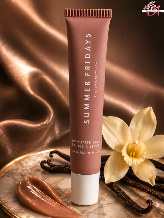 Увлажняющий бальзам для губ с сиянием Summer Fridays Lip Butter Balm Vanilla Beige