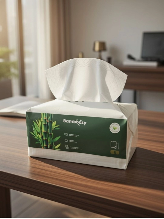 Qog'oz salfetkalar 1 ta paket - 6 dona