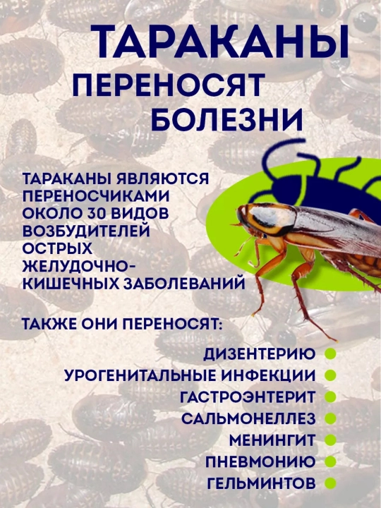 Rossiya tarakan geli, hasharotlarni qo’rqituvchi, «Toza uy», 20 ml
