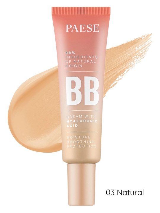 Paese BB Cream With Hyaluronic Acid namlantiruvchi BB kremi