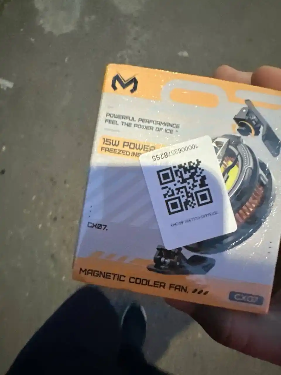 Магнитный охладитель для телефона — RGB-светодиодная подсветка, 3 скорости, питание Type-C