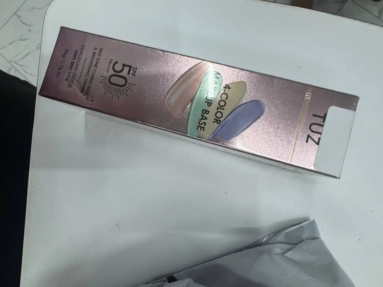 Asos makyaj uchun TUZ baza, 8 tasi 1 da, yuz asosi, praymeri