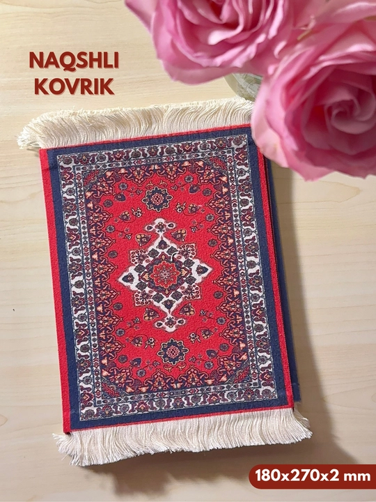 Komyuter sichqonchasi uchun gilamcha, kovrik, naqshli gilamcha, 180x270x2 mm - 
