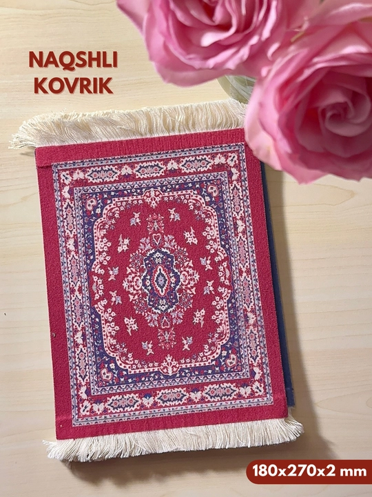 Komyuter sichqonchasi uchun gilamcha, kovrik, naqshli gilamcha, 180x270x2 mm - 