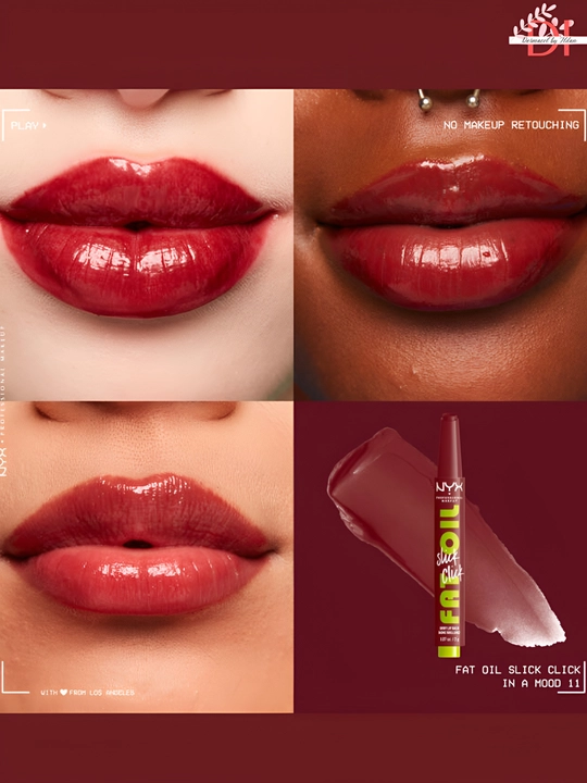 Увлажняющий бальзам для губ NYX Lip Oil Balm 11 In a Mood натуральный оттенок,уход