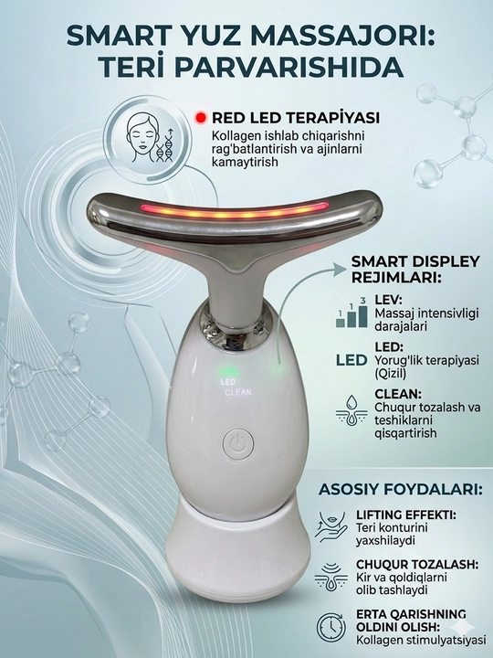 Smart yuz massajori - 