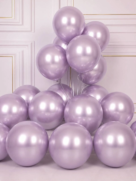 Tug'ilgan kun va to'y uchun xrom sharlar, 5, 10, 15, 20, 25, 50  dona