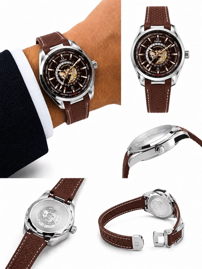 Мужские наручные часы Classic Style Wrist Watch — LUXE05-SOAT3XL-КОРИЧН