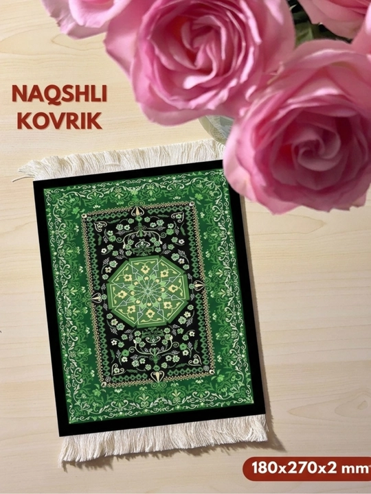 Komyuter sichqonchasi uchun gilamcha, kovrik, naqshli gilamcha, 180x270x2 mm - 