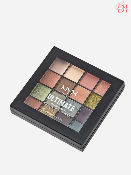 Палетка теней для макияжа глаз 16 цветов с ярким пигментом NYX Ultimate Eyeshadow Palette
