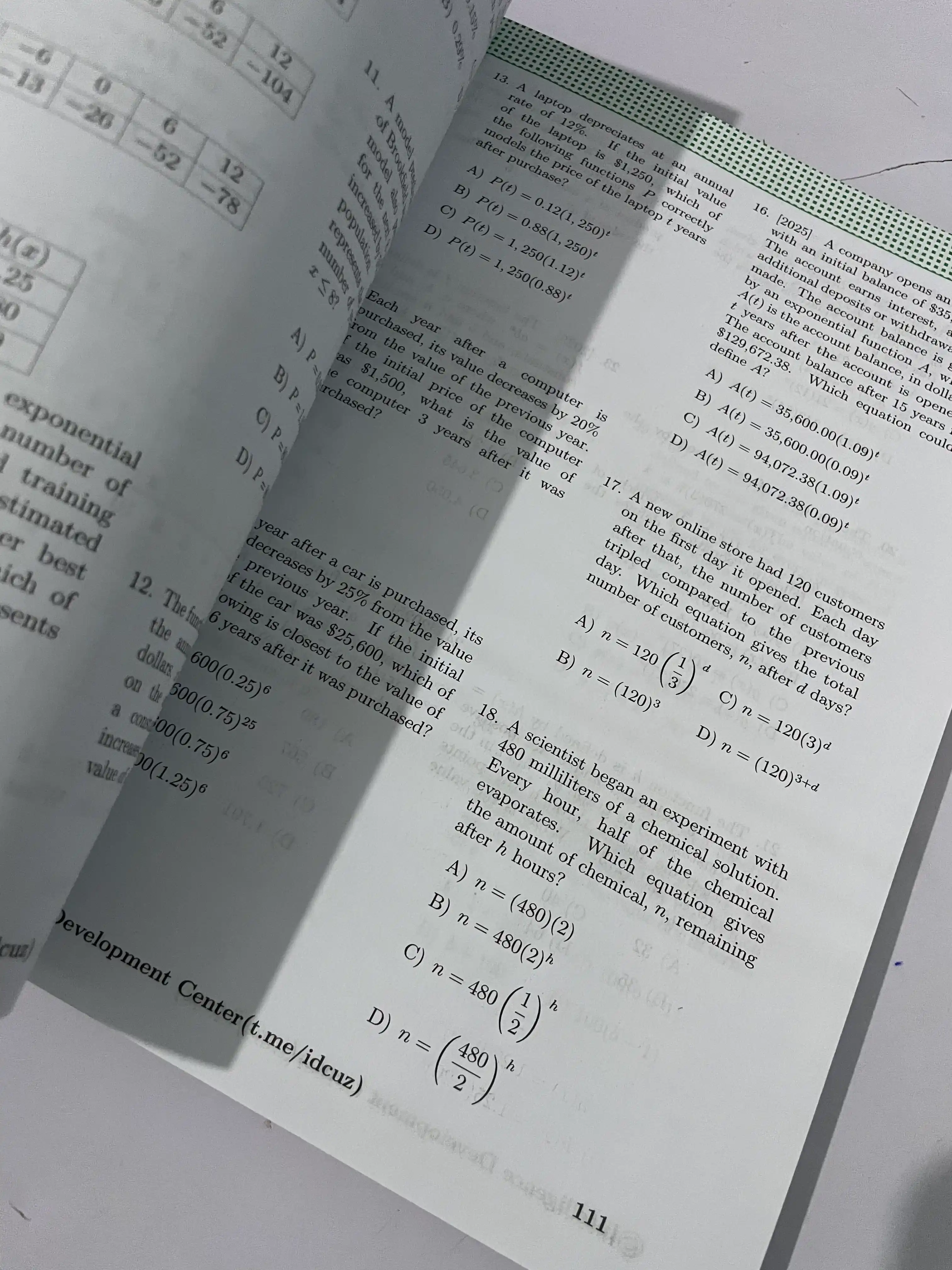 IDC SAT, SAT Mathematics Part 1, SAT matematika, Digital SAT, SAT Math 2026