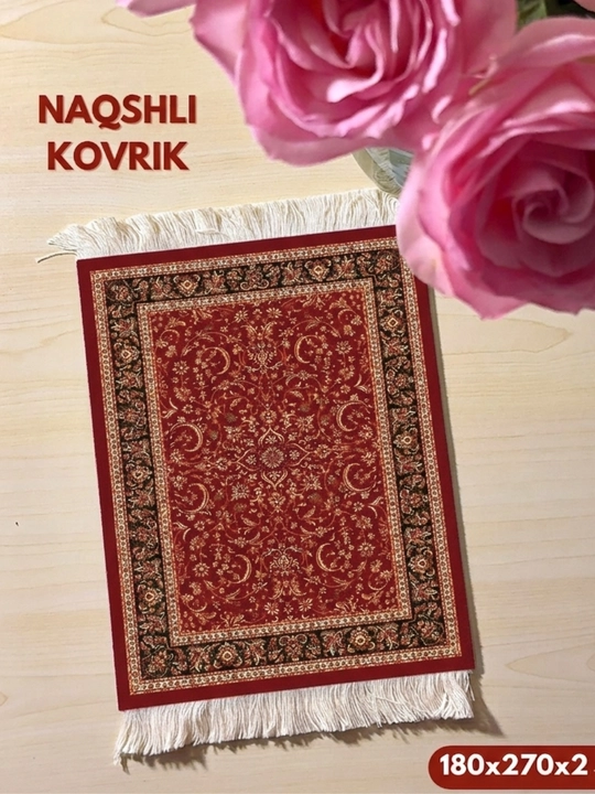 Komyuter sichqonchasi uchun gilamcha, kovrik, naqshli gilamcha, 180x270x2 mm - 