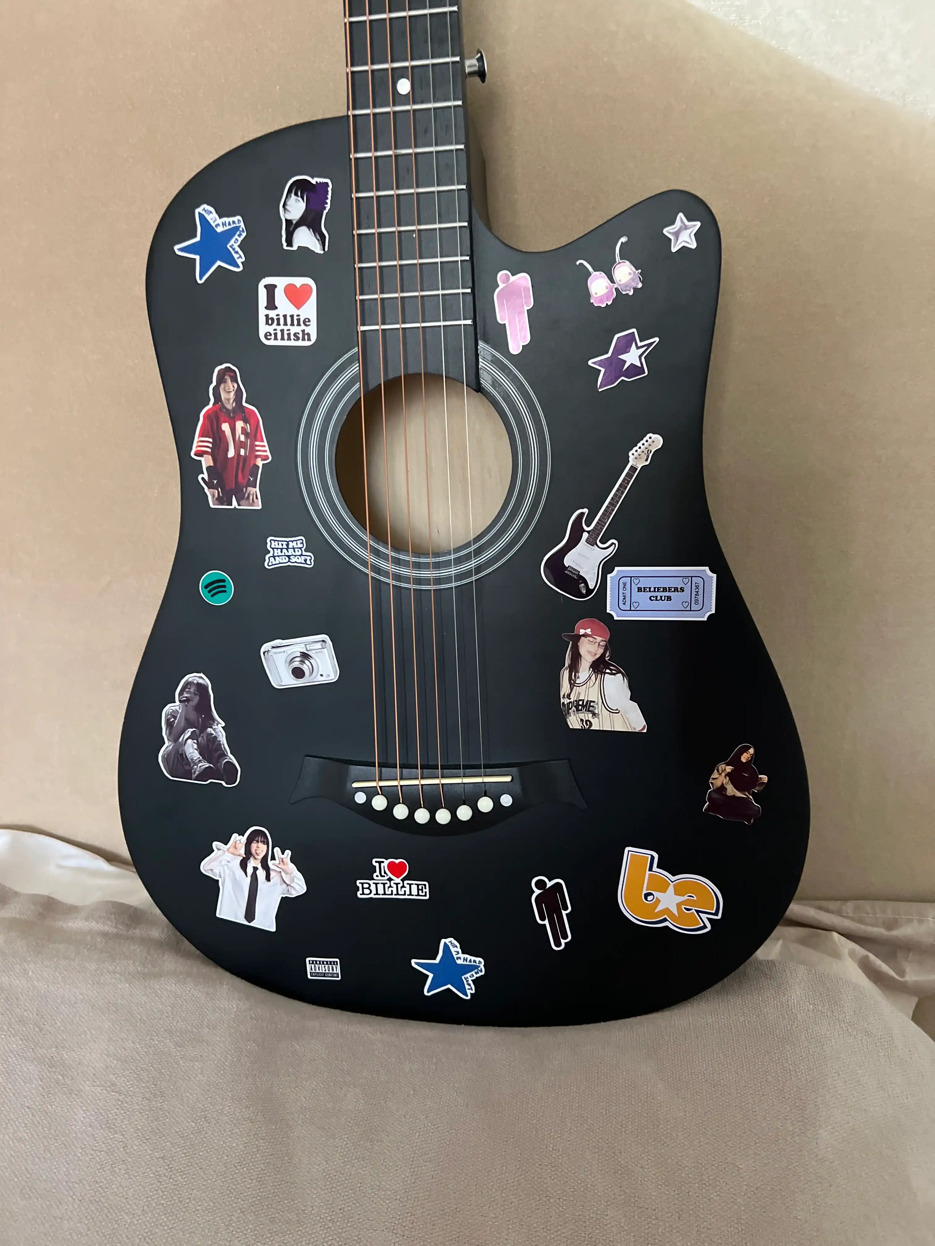 Billie Eilish stikerlari, vinil