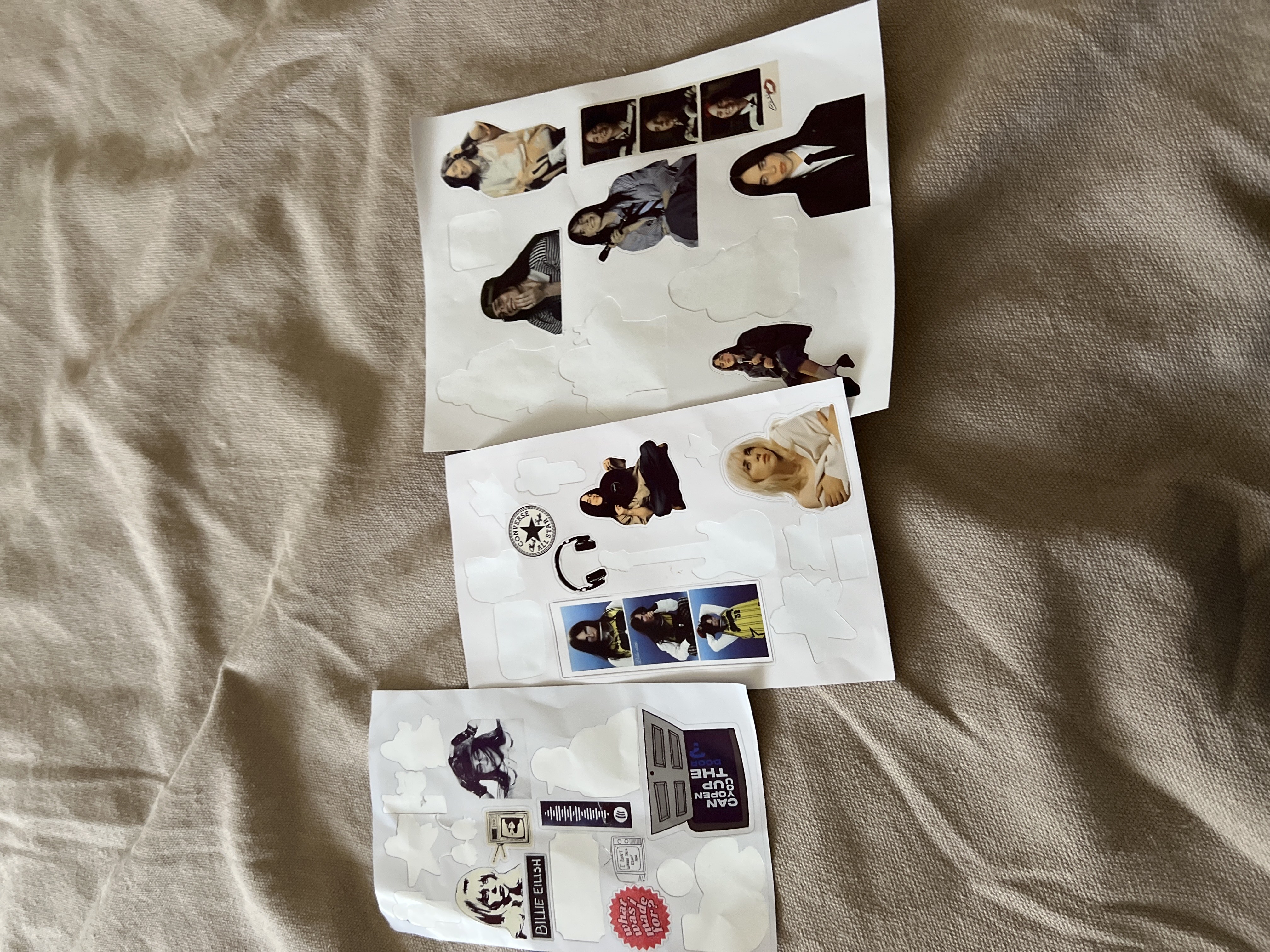 Billie Eilish stikerlari, vinil