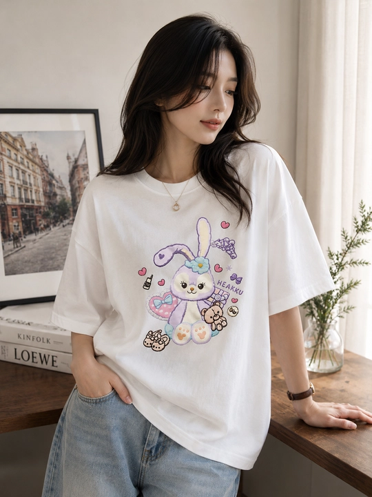 Женская oversize футболка - 