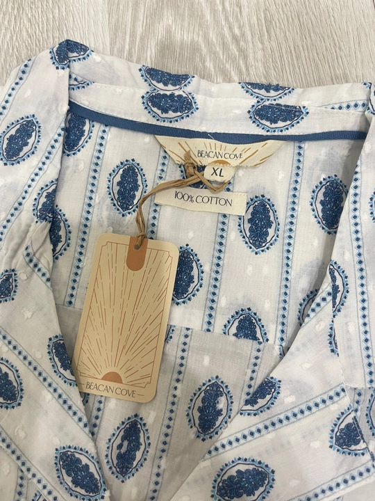 Paxtali pijama komplekti