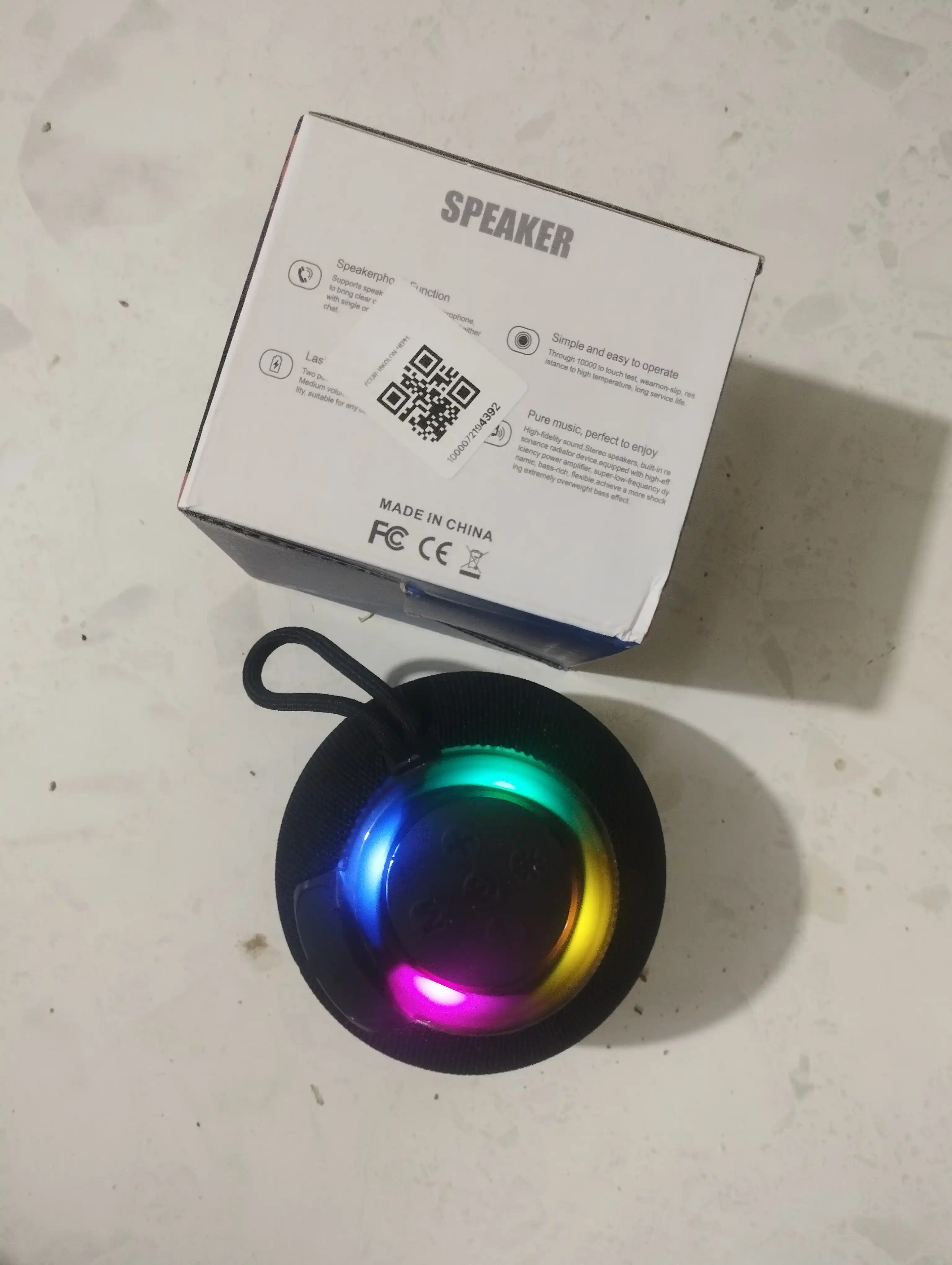 Bluetooth portativ kolonka  Kuchli ovoz, 5 soatgacha ishlaydi, TF/microSD