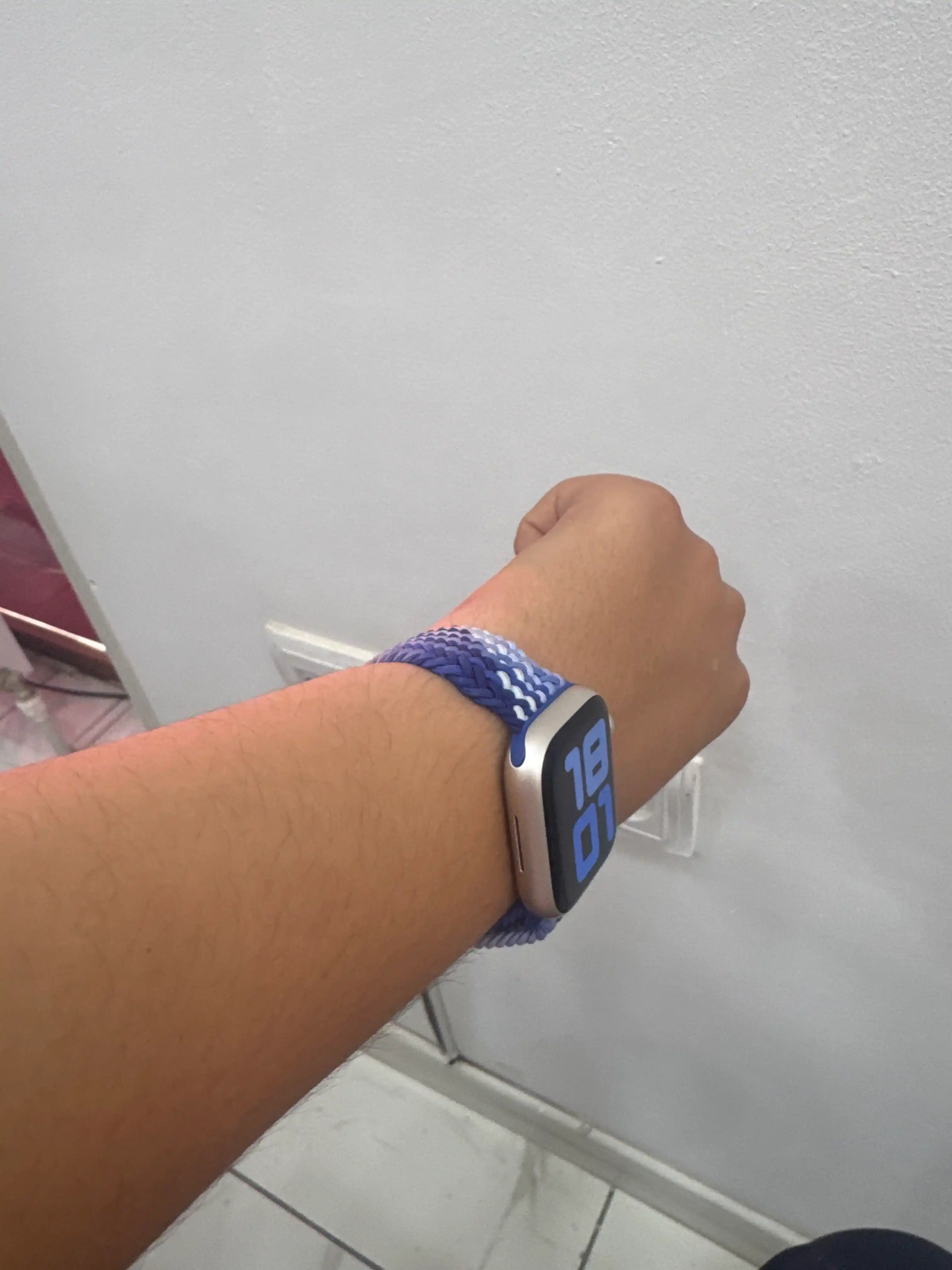 Ремешок нейлоновый с магнитной застёжкой для Apple Watch 3–9/SE/Ultra, 38–49 мм