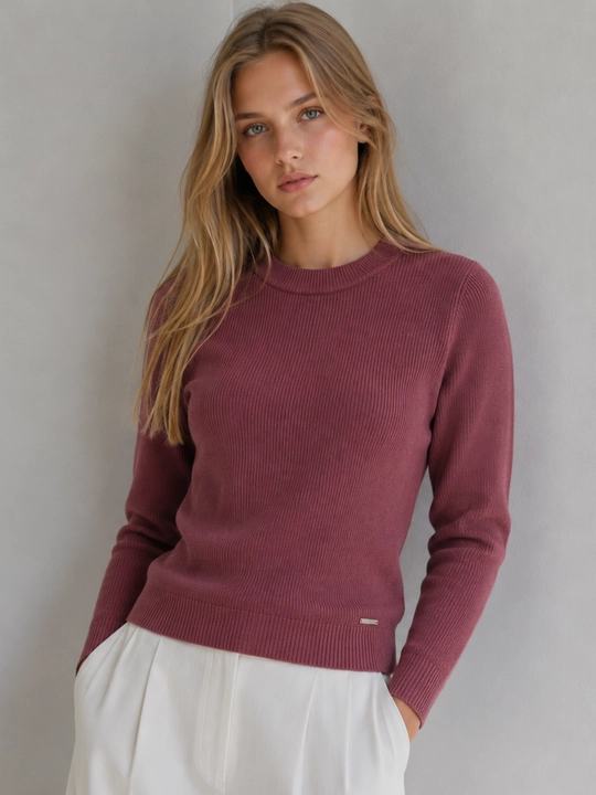 Женский базовый лонгслив очень мягкий Basic Soft - 
