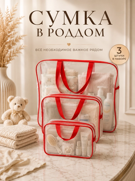 Набор сумки для родильного дома 3 шт., родильная сумка, сумка для матери