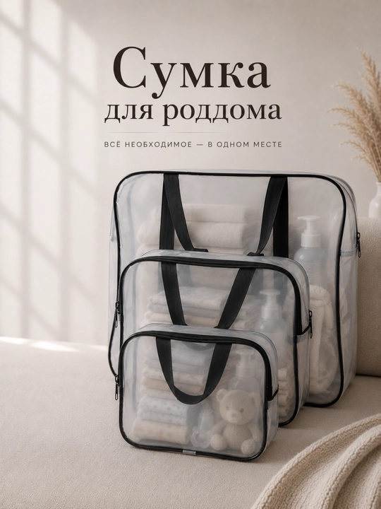 Набор сумки для родильного дома 3 шт., родильная сумка, сумка для матери
