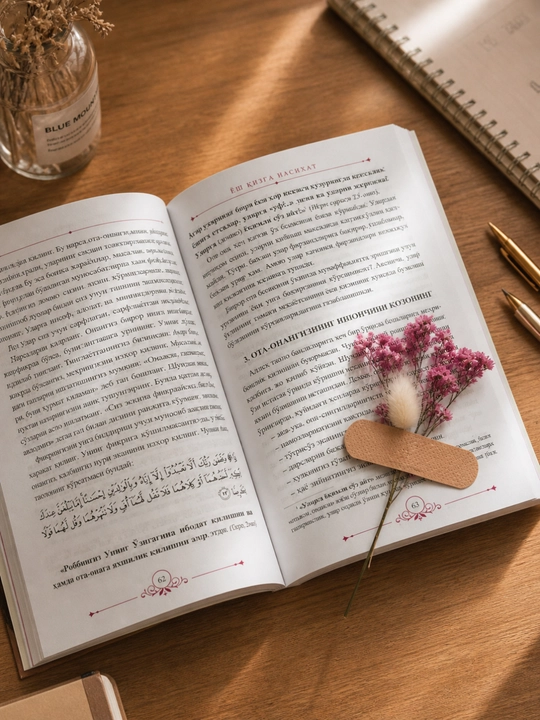 Yosh qizga nasihat — Книга для девушек о воспитании, нравственности и жизненной мудрости