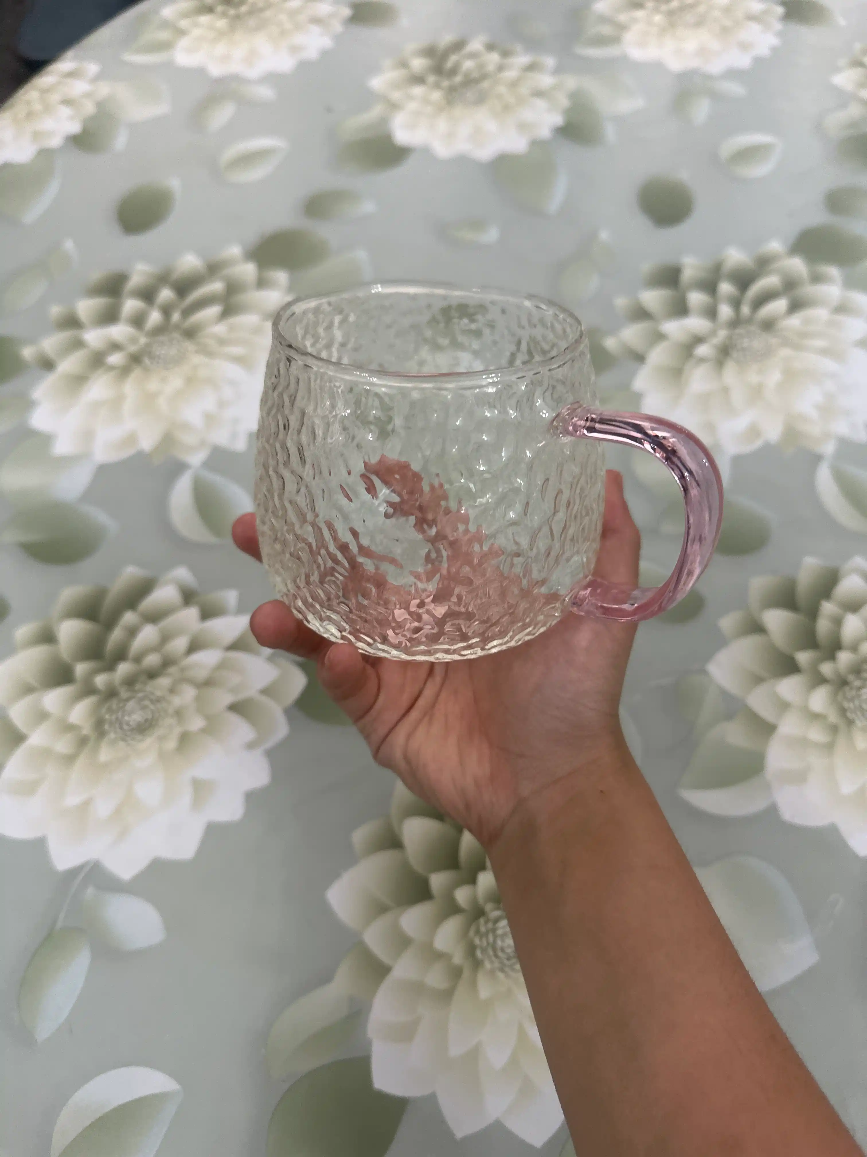 Borosilikat shishali krujka, 420 ml