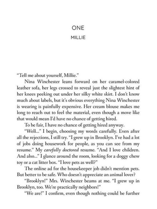 The Housemaid. Freida McFadden (books in English)