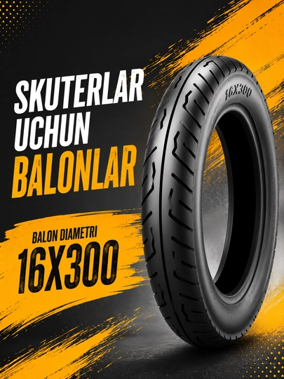 Универсальная шина для скутера, мопеда и мотороллеров — KASKAUZ-BALON2026-БОРДОВ